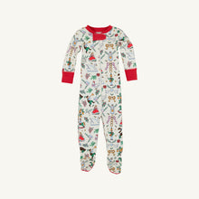 Load image into Gallery viewer, Knoxs Night Night Footed Holiday F26
