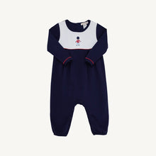 Load image into Gallery viewer, Bradford LS Romper w/App Holiday F26
