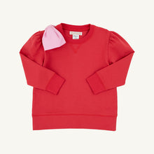 Load image into Gallery viewer, Cassidy Comfy Crewneck Puff Sleeve w/Bow F26
