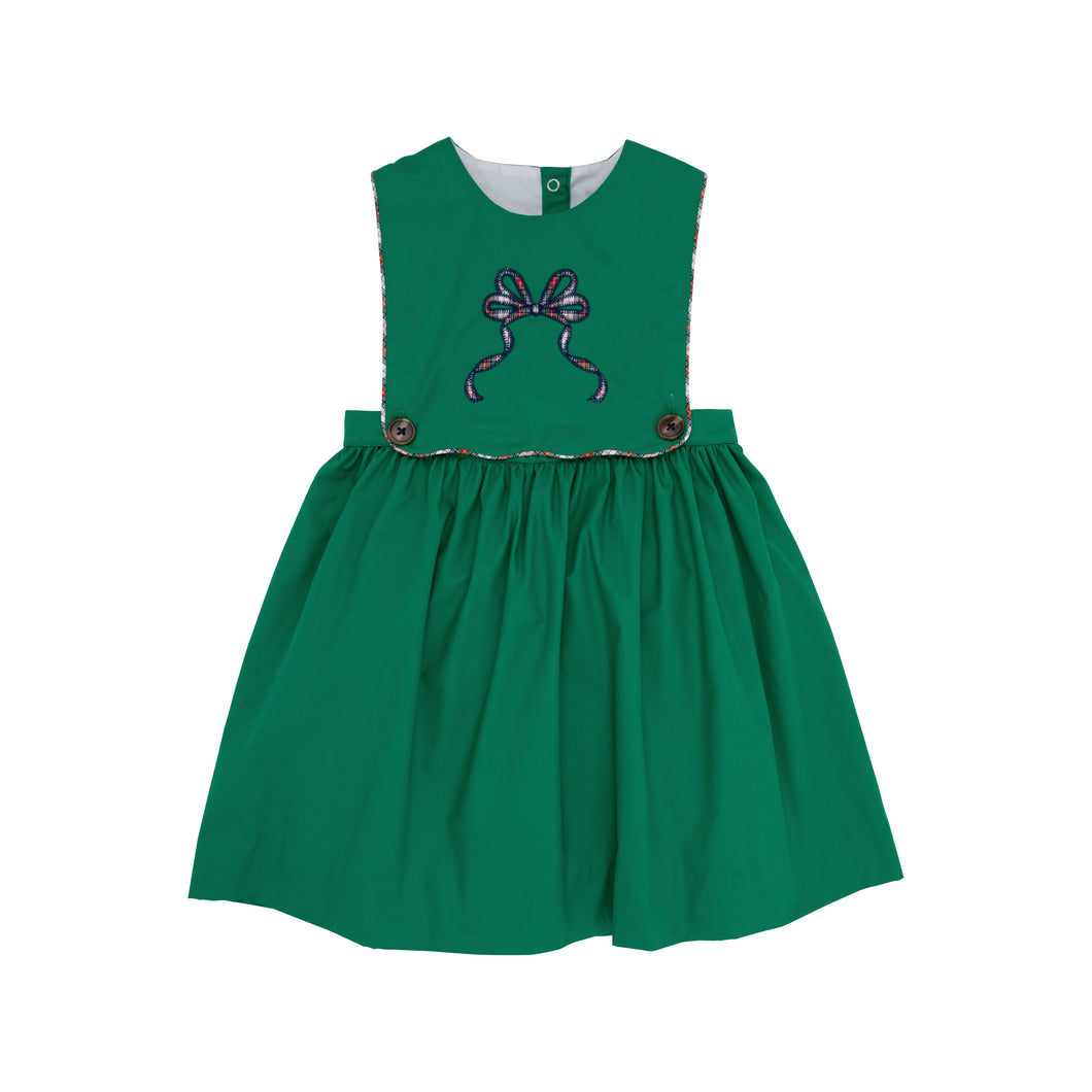 Brady Button In Dress w/Bow F24