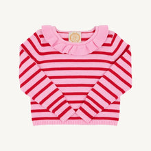Load image into Gallery viewer, Reece Ruffle Sweater Stripe F26
