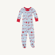 Load image into Gallery viewer, Knoxs Night Night Footed Holiday F26
