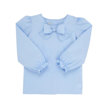 Beatrice Bow Blouse Solids F24