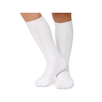 Cable Knit Knee Socks