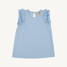 Load image into Gallery viewer, Ruehling Ruffle Top Linen S26
