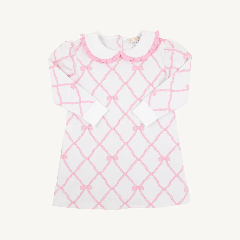 Maudes Ruffle Cassidy Comfy Crewneck Dress S25