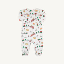 Load image into Gallery viewer, Pennys LS Playsuit Xmas F25
