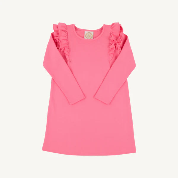 Ruehling Ruffle LS Dress F25