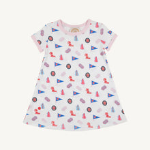 Load image into Gallery viewer, Polly Play SS Dress Collegiate
