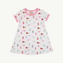 Load image into Gallery viewer, Polly Play SS Dress Collegiate
