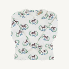 Load image into Gallery viewer, Maudes LS Onesie Pima Print F25
