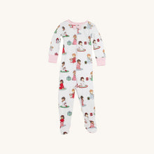 Load image into Gallery viewer, Noelles Night Night Footed Xmas F25

