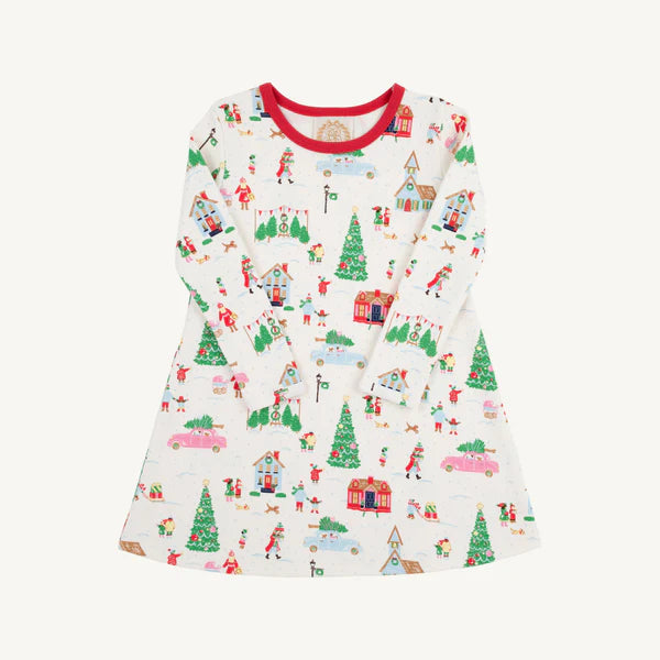 Polly Play LS Dress Xmas WS F25