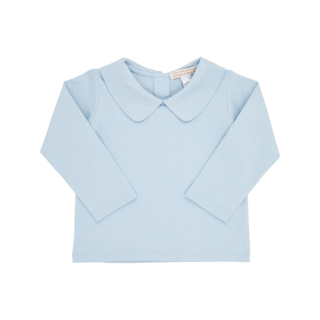 Peter Pan Collar LS Onesie Pima F24