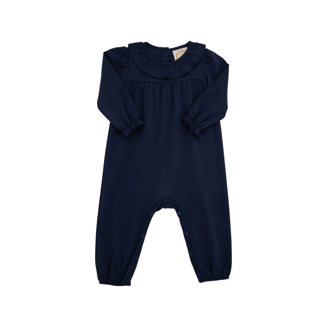 Ramona Ruffle LS Romper F24