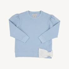 Load image into Gallery viewer, Cassidy Comfy Crewneck Puff Sleeve w/Bow S26
